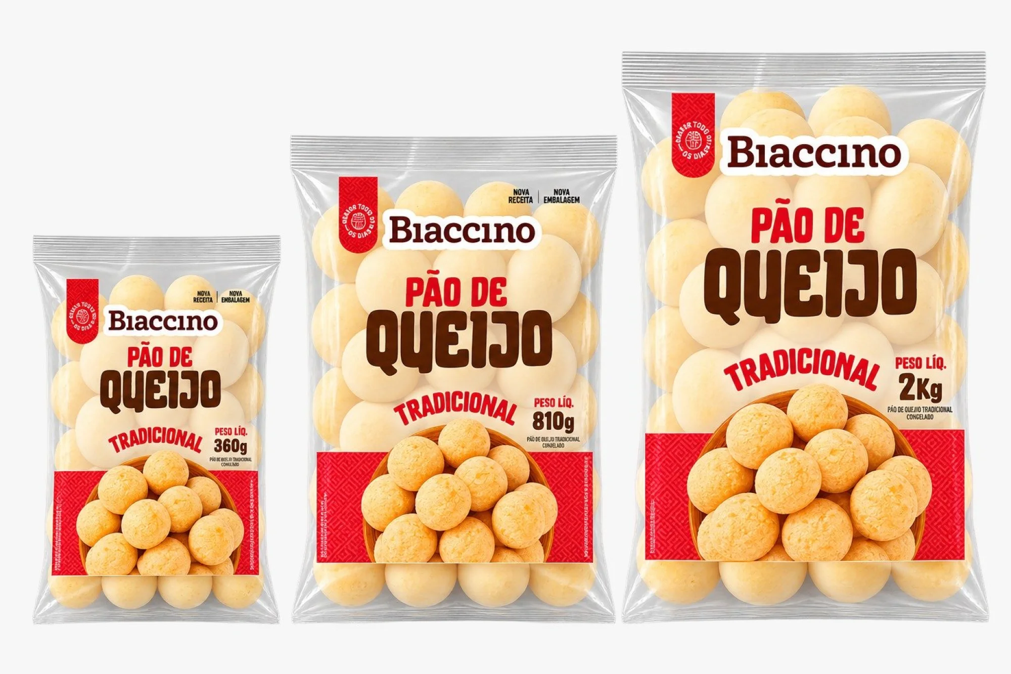 Pão de queijo tradicional